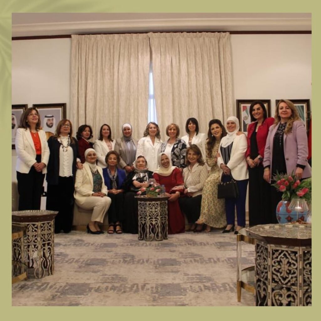 لقاء نخبة من القيادات الاردنيات